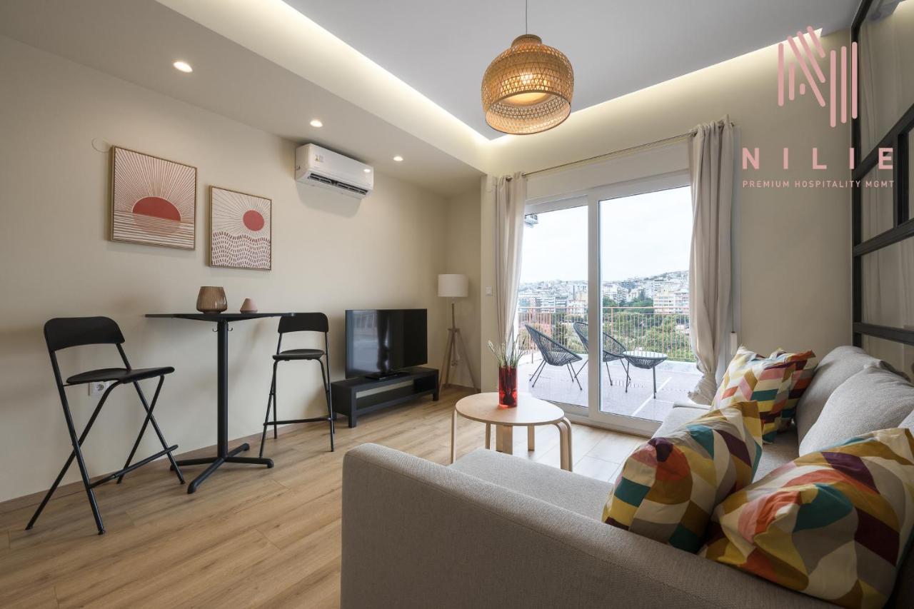 テッサロニキOcra, Nilie Hospitality Mgmtアパートメント エクステリア 写真